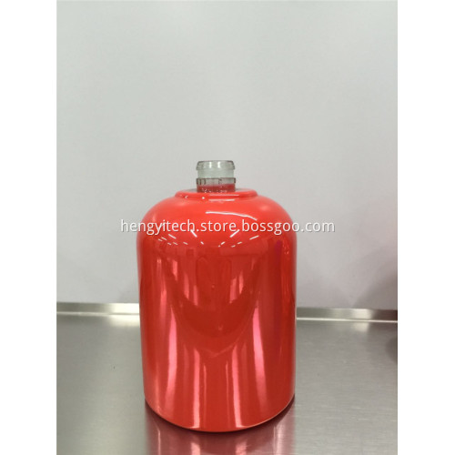 wine bottle with glass on top
